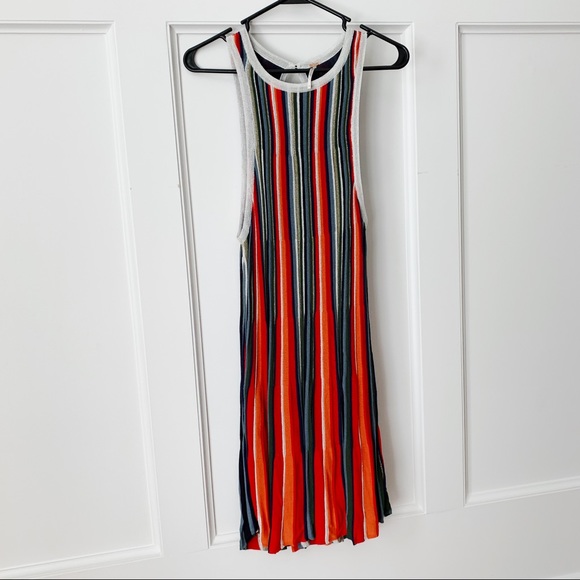 Free People Dresses & Skirts - Free People Red Striped Dress
